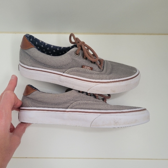 Vans Era 59 T&L Frost Gray/Plus Shoes Off The Wall Unisex Mens 5.5 Womens 7 - Picture 5 of 9